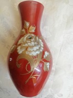 Beautiful hand gilt painted 1764 wallendorf vase