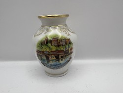Plankemhammer Bavarian porcelain small vase, 8 cm. 4971