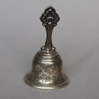 Antik Bécsi Ezüst Csengő 1857 / Antique Austrian Silver Table Bell 1857 Hallmarked
