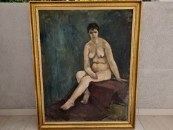 Abonyi Tivadar (1887 - 1968) nude painting