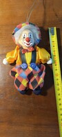 Clown figure from the display case with a ceramic head