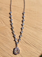 Necklace with bijouterie (220424)