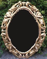 Baroque mirror / wood carving.