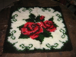 Beautiful baroque rose pattern decorative pillow suba base new