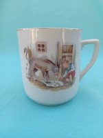 Golden sneeze fairy tale mug, children's porcelain mug