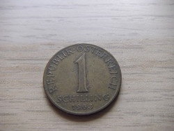 1   Schilling     1963     Auszria