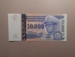 Zaire - 10 000 új Zaires 1995 UNC