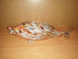 Retro glass fish - 34 cm long