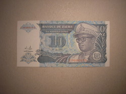 Zaire - 10 új Zaires 1993 UNC