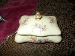 Limoges jewelry box, ring holder, French