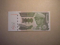 Zaire - 1000 new zaires 1995 unc