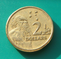 Australia - $2 - 1988 - Indigenous Australian - ii. Queen Elisabeth