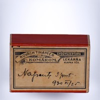 Old medicine packaging