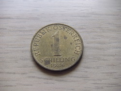 1 Schilling 1986 Austria