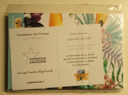 Foundation air france cards in original package