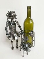 Dog girl wine rack (32424)