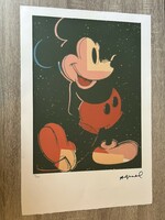 Andy Warhol: Mickey Mouse Ofszet litográfia