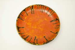 Retro Mihály Béla ceramic bowl / mid century / wall plate / retro old