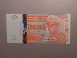 Zaire - 100 000 új Zaires 1996 UNC