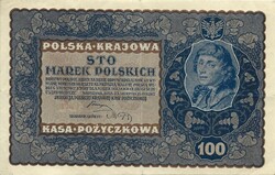 100 Marek marks 1919 Poland
