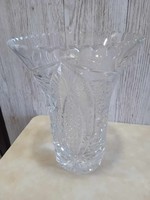 Nagyméretű kristály váza