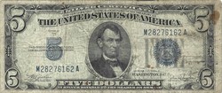 5 silver dollár 1934 "C" USA 1.