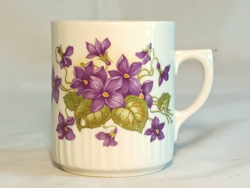 Zsolnay violet mug