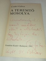Gábor Czakó - the smile of the creator - autographed - /autographed copy!/