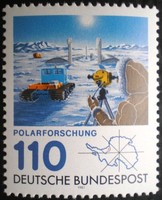N1100 / Németország 1981 Sarkkutatás bélyeg postatiszta