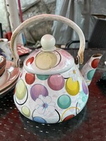 Retro teapot iron plate!