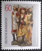 N1099 / Németország 1981 Tilman Riemenschneider, Carver bélyeg postatiszta