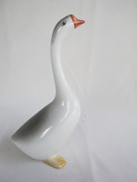 Hollóháza porcelain goose goose