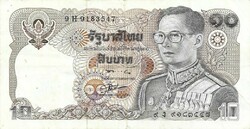 10 baht 1980 Thaiföld