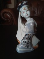 BALTI TENGERI "SZÖRFÖZŐ" LÁNY- PORCELÁN FIGURA!