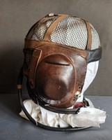 Luftwaffe netzkopfhaube pilóta sapka.