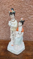 Oriental porcelain statue