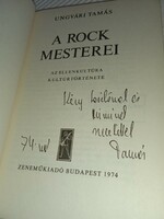 Tamás Ungvári - masters of rock - signed - kéry l.- /Signed copy!/