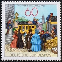 N1112 / Németország 1981 Bélyegnap bélyeg postatiszta
