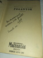 Herczeg Ferenc - Pogányok - .Délamerikai Magyarság kiadása Buenos Aires 1951.