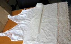 Retro white lace jumpsuit, st. Michael UK 20