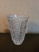 Antique lead crystal vase