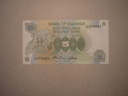 Uganda - 5 shillings 1982 oz