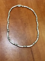 Silver unisex necklace baraka style