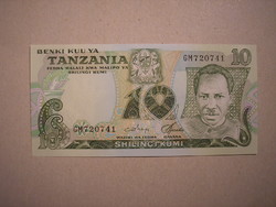 Tanzánia - 10 Shilingi 1978 UNC