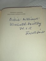 Fekete Sándor - Folyosói szümpozion 1970 - DEDIKÁLT  /dedikált példány!/