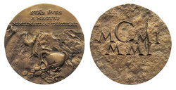 György Kiss: Hungarian Numismatic Society (mnt) 100 years old 2001