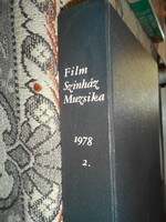 29 pieces of original film theater music bound together in a book, year 1978 (200 HUF/piece)