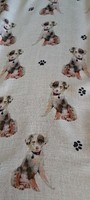 Dog-themed Women's Scarf, Shawl IV. (L4654)