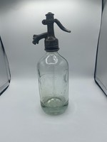Soda bottle with rooster head