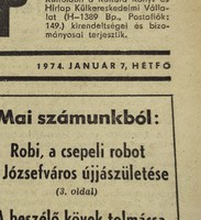 1974 május 17  /  Magyar Hírlap  /  Ssz.:  23180